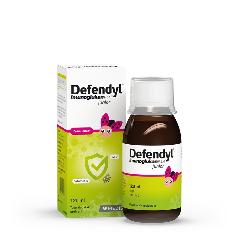 Defendyl-Immunoglukan junior sirup, 120 ml