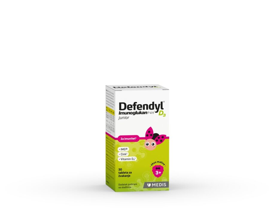 Defendyl-Immunoglucan P4HD₃ junior, tablete za žvakanje