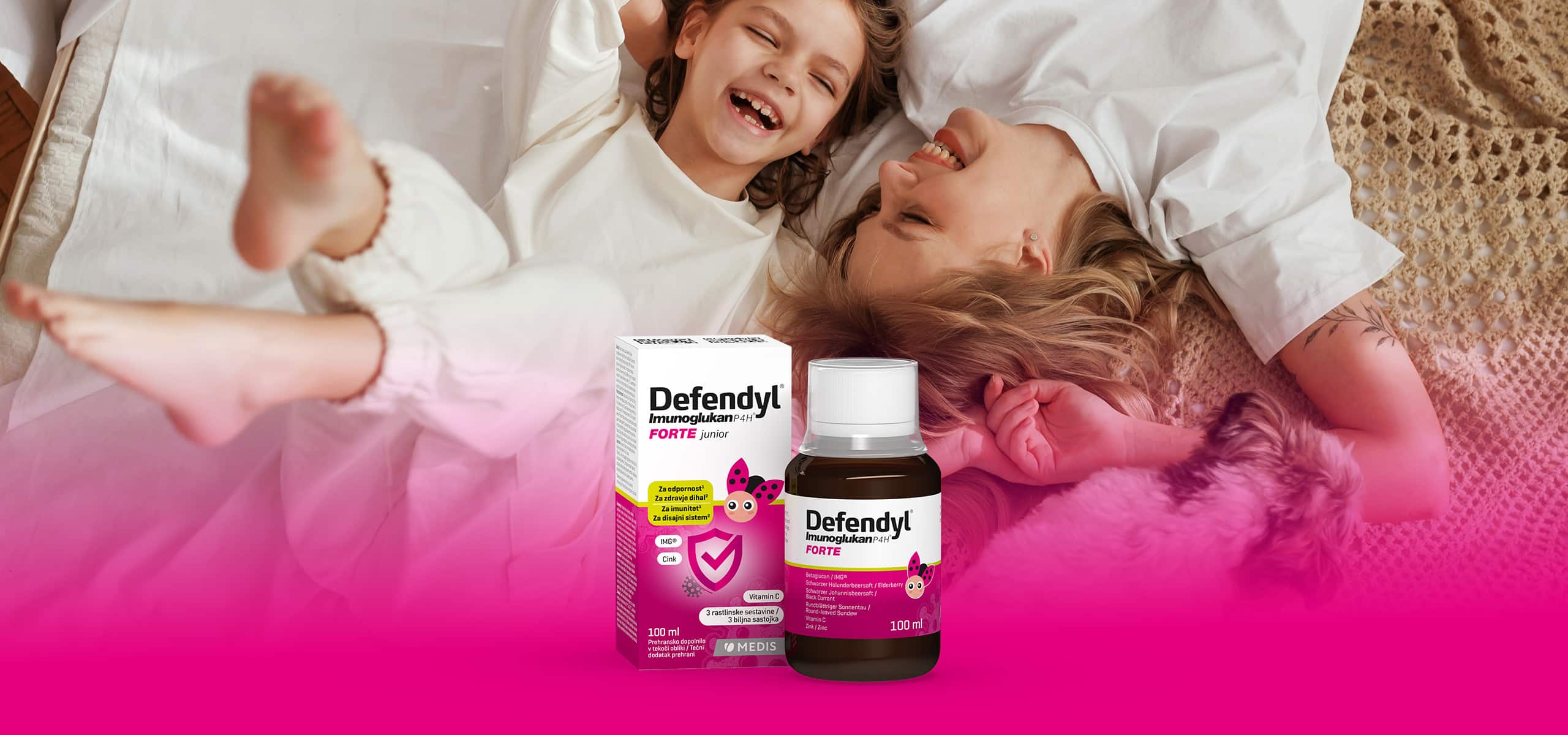 Defendyl-Imunoglukan P4H® FORTE junior